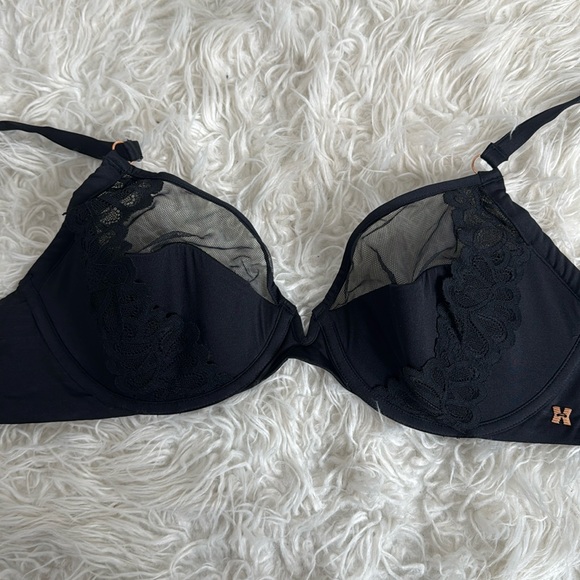 SAVAGE X FENTY NOT SORRY MICROFIBER & LACE HALF CUP BRA - Picture 4 of 9